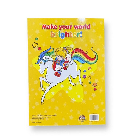 Rainbow Brite Shine Brite! Coloring & Activity Book Hallmark 2024 New & Unused - Picture 2 of 3